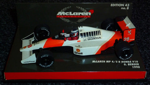 1990 - McLaren Honda MP4/5B - Gerhard Berger (MLC#8) - Yuui's F1 scale models