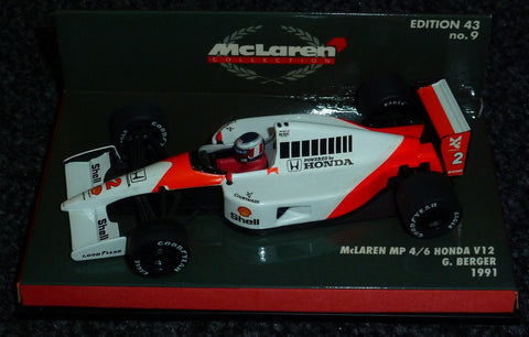 1991 - McLaren Honda MP4/6 - Gerhard Berger (MLC#9) - Yuui's F1 scale models