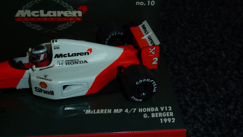 1992 - McLaren Honda MP4/7 V12 - Gerhard Berger (MLC#10) - Yuui's F1 scale models