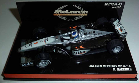 1999 - McLaren Mercedes MP4/14 - Mika Hakkinen - World champion (MLC#27) - Yuui's F1 scale models