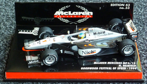 1998 - McLaren Mercedes MP4/13 - Nick Heidfeld - Goodwood Festival of Speed 1999 (MLC#33) - Yuui's F1 scale models