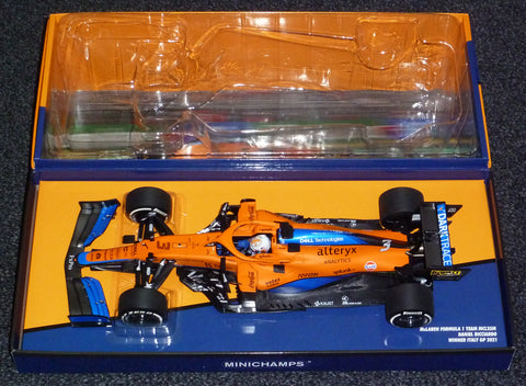 2021 - McLaren Formula 1 Team MCL35M - Daniel Ricciardo - Winner Italy GP