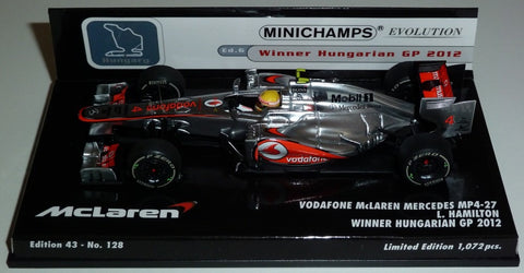 2012 - McLaren Mercedes MP4-27 - Lewis Hamilton - Winner Hungarian GP (MLC#128) - Yuui's F1 scale models