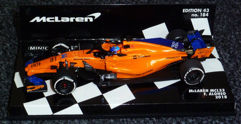 2018 - McLaren Renault MCL33 - Fernando Alonso (MLC#184) - Yuui's F1 scale models