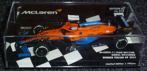 2021 - McLaren F1 Team MCL35M - Daniel Ricciardo - Winner Italian GP (MLC#215) - Yuui's F1 scale models