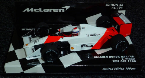 1988 - McLaren Honda MP4/4B - Emanuele Pirro - Test car - Yuui's F1 scale models