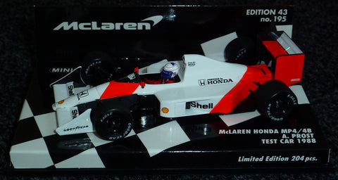 1988 - McLaren Honda MP4/4B - Alain Prost - Test car - Yuui's F1 scale models