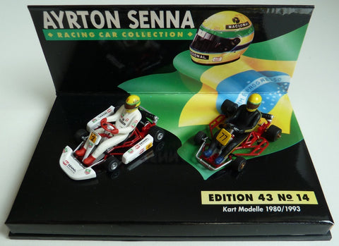 1980 - Kart + 1993 - Kart - Ayrton Senna (ASC#14) - Yuui's F1 scale models