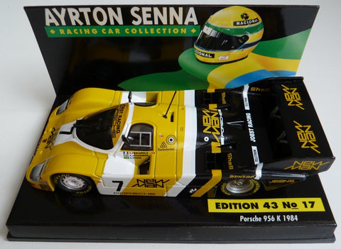 1984 - Porsche 956K - Ayrton Senna (ASC#17) - Yuui's F1 scale models