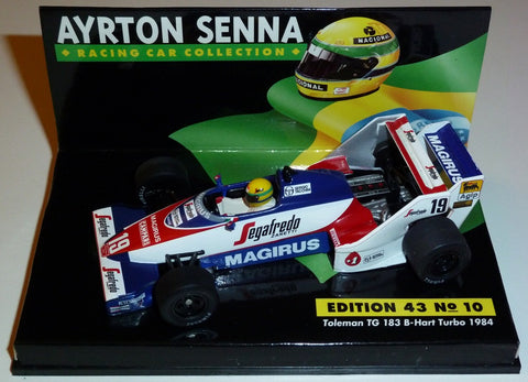 1984 - Toleman TG183B Hart Turbo - Ayrton Senna (ASC#10) - Yuui's F1 scale models