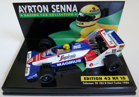 1984 - Toleman TG183B Hart - Ayrton Senna (ASC#10) - Yuui's F1 scale models