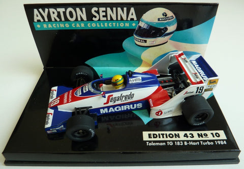 1984 - Toleman TG183B Hart - Ayrton Senna (ASC#10) - Yuui's F1 scale models