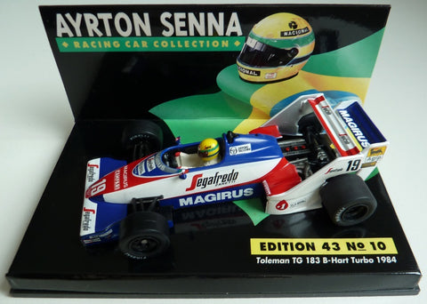 1984 - Toleman TG183B Hart - Ayrton Senna (ASC#10) - Yuui's F1 scale models