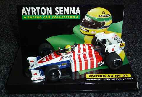 1984 - Toleman Hart TG184 - Ayrton Senna - GP Portugal (ASC#21) - Yuui's F1 scale models