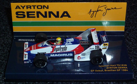 1984 - Toleman Hart TG183B - Ayrton Senna - GP Debut, Brazilian GP - Yuui's F1 scale models