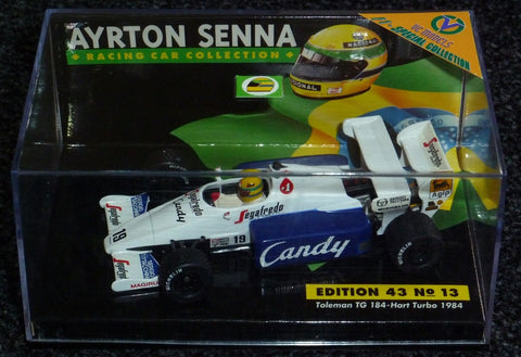 1984 - Toleman TG184 Hart - Ayrton Senna (ASC#13) - Yuui's F1 scale models