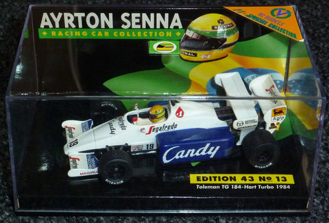 1984 - Toleman TG184 Hart - Ayrton Senna (ASC#13) - Yuui's F1 scale models