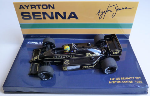 1986 - Lotus Renault 98T - Ayrton Senna - Yuui's F1 scale models