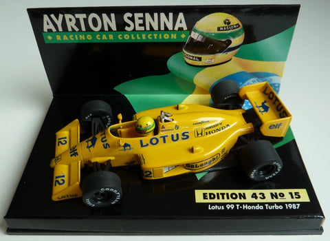 1987 - Lotus Honda 99T - Ayrton Senna (ASC#15) - Yuui's F1 scale models