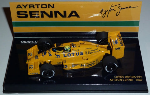 1987 - Lotus Honda 99T - Ayrton Senna - Yuui's F1 scale models