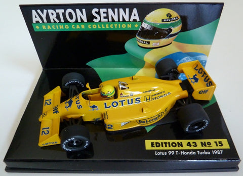 1987 - Lotus Honda 99T - Ayrton Senna (ASC#15) - Yuui's F1 scale models