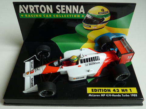 1988 - McLaren Honda MP4/4 - Ayrton Senna (ASC#1) - Yuui's F1 scale models