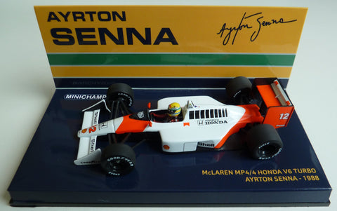 1988 - McLaren Honda MP4/4 V6 Turbo - Ayrton Senna - World Champion - Yuui's F1 scale models