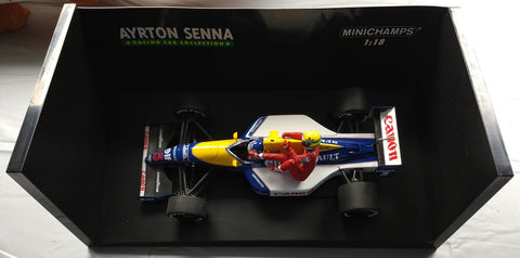 1991 - Williams Renault FW14 - Williams Renault - Nigel Mansell - Ayrton Senna taxi - Yuui's F1 scale models