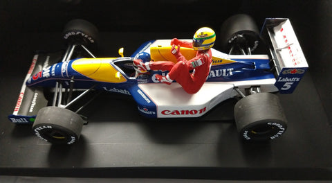 1991 - Williams Renault FW14 - Williams Renault - Nigel Mansell - Ayrton Senna taxi - Yuui's F1 scale models