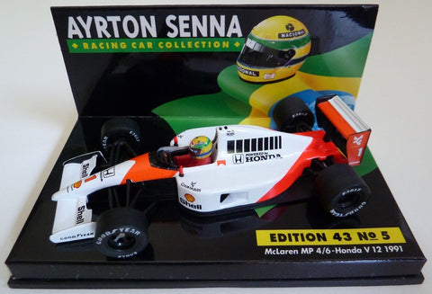 1991 - McLaren Honda MP4/6 - Ayrton Senna (ASC#5) - Yuui's F1 scale models