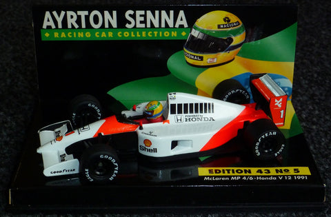 1991 - McLaren Honda MP4/6 - Ayrton Senna (ASC#5) - Yuui's F1 scale models