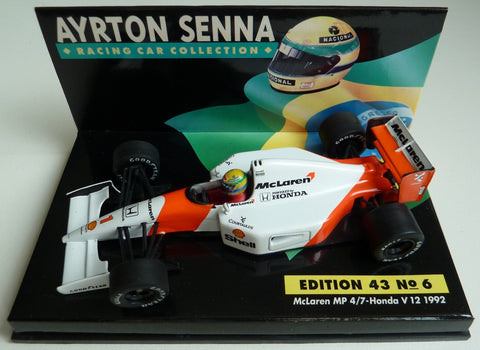 1992 - McLaren Honda MP4/7 - Ayrton Senna (ASC#6) - sold out - Yuui's F1 scale models