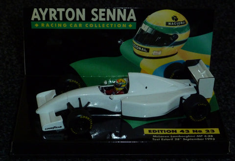 1993 - McLaren Lamborghini MP4-8B - Ayrton Senna - Test Estoril 28th September 1993 (ASC#23) - Yuui's F1 scale models