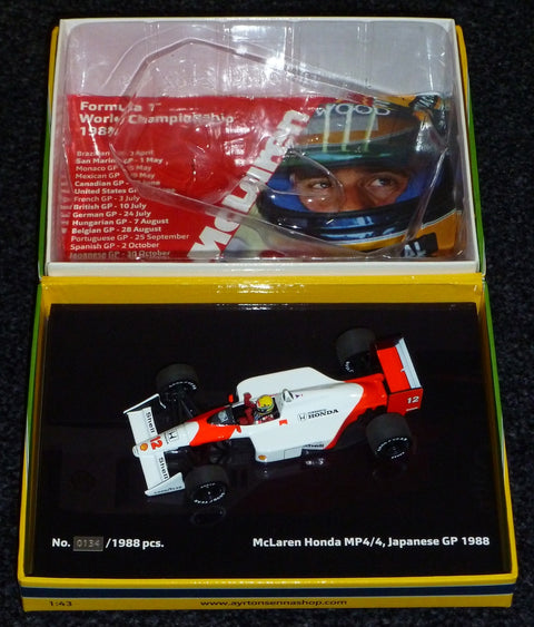 1988 - McLaren Honda MP4/4 - Ayrton Senna - Japanese GP - Yuui's F1 scale models