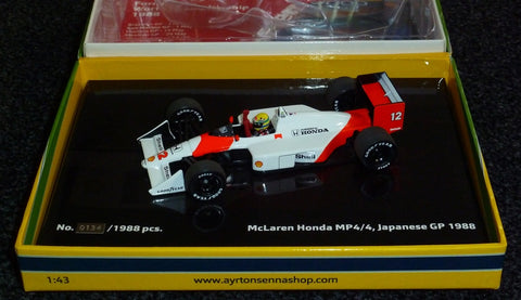 1988 - McLaren Honda MP4/4 - Ayrton Senna - Japanese GP - Yuui's F1 scale models