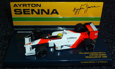 1988 - McLaren Honda MP4/4 - Ayrton Senna - Brazilian GP - Yuui's F1 scale models