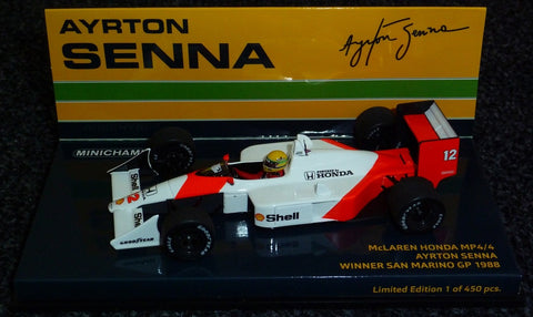 1988 - McLaren Honda MP4/4 - Ayrton Senna - Winner San Marino GP - Yuui's F1 scale models