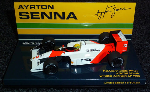 1988 - McLaren Honda MP4/4 - Ayrton Senna - Winner Japanese GP - Yuui's F1 scale models