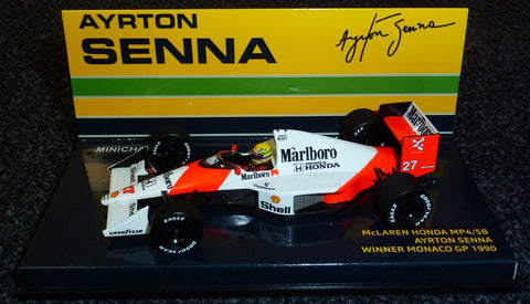 1990 - McLaren Honda MP4/5B - Ayrton Senna - Winner Monaco GP - Marlboro - Yuui's F1 scale models