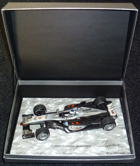 2001 - McLaren Mercedes MP4-16 - Mika Hakkinen - Thanks for the memories - Yuui's F1 scale models