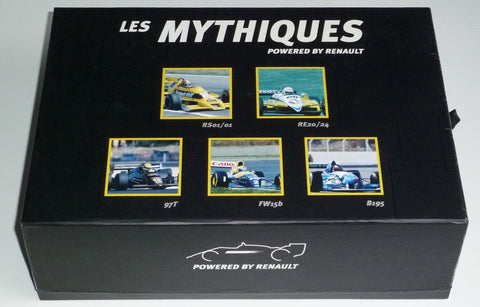 Les Mythiques 5 car set powered by Renault - Yuui's F1 scale models