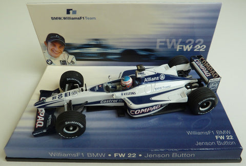 2000 - WilliamsF1 BMW FW22 - Jenson Button - BMW box - Yuui's F1 scale models