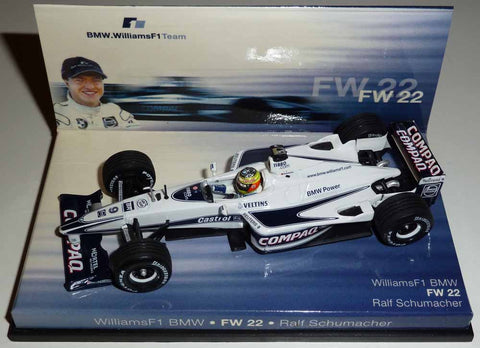 2000 - WilliamsF1 BMW FW22 - Ralf Schumacher - BMW box - Yuui's F1 scale models