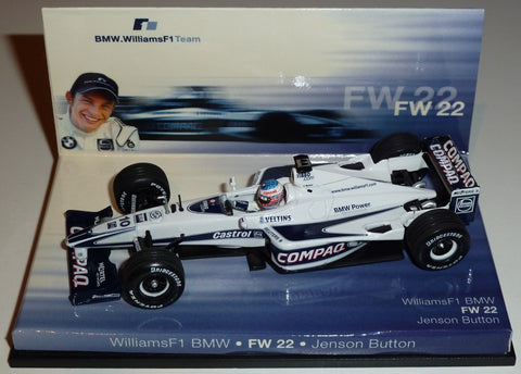 2000 - WilliamsF1 BMW FW22 - Jenson Button - BMW box - Yuui's F1 scale models