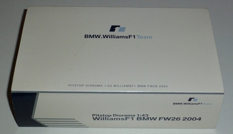 2004 - WilliamsF1 BMW FW26 - Ralf Schumacher - Pitstop diorama - Yuui's F1 scale models