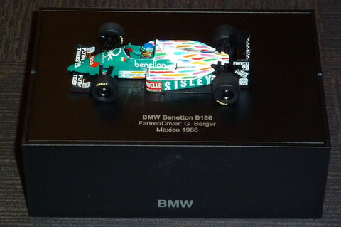 1986 - Benetton BMW B186 - Gerhard Berger (BMW box) - Yuui's F1 scale models