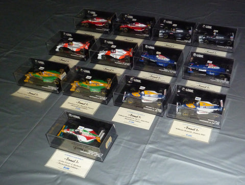 Minichamps 1993 Göde autoset - Ferrari, Sauber, McLaren, Tyrrell, Benetton, Williams, Lotus