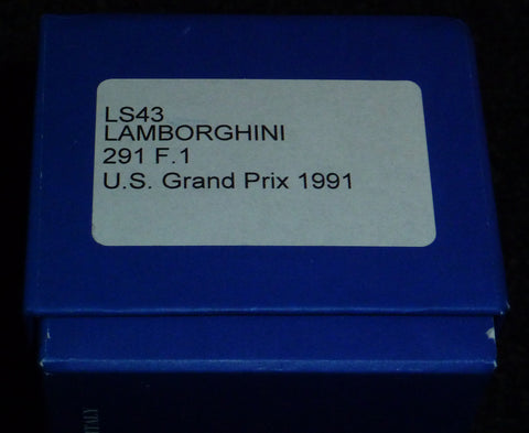 1991 - Modena Lambo Lamborghini 291 F.1 - Nicola Larini - Amerikaanse Grand Prix