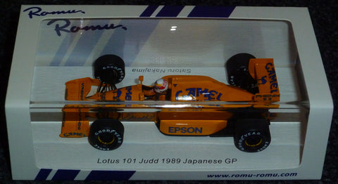 1989 - Lotus 101 Judd - Satoru Nakajima - Japanse GP