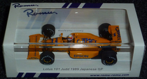 1989 - Lotus 101 Judd - Satoru Nakajima - Japanse GP